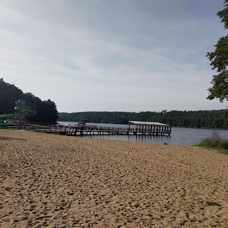 Mazurska Bania U Pana Szeptuna - Drewniany Dom Na Skraju Lasu Lidzbark Welski ภายนอก รูปภาพ